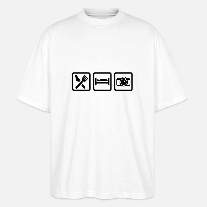 Fotograf - Stanley/Stella Oversized Unisex Bio T-Shirt Blaster 2.0 - Weiß