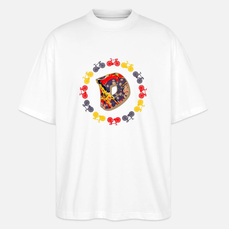 Bicyclette E 202 D - T-shirt bio Blaster 2.0 coupe oversize Stanley/Stella Unisexe - blanc