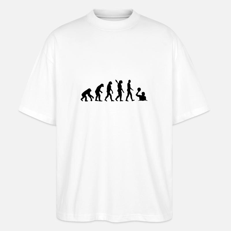 Wasserball - Stanley/Stella Oversized Unisex Bio T-Shirt Blaster 2.0 - Weiß