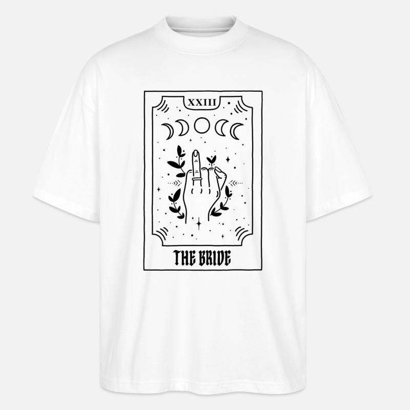 the bride - Stanley/Stella Oversized Unisex Bio T-Shirt Blaster 2.0 - Weiß