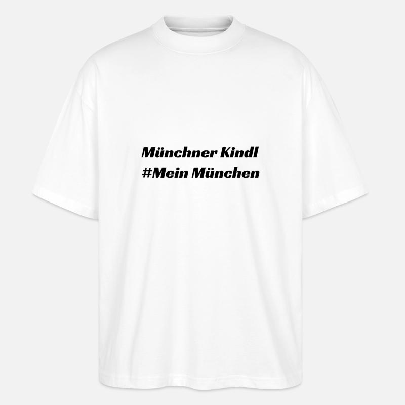 Munich - Stanley/Stella Oversized Unisex Bio T-Shirt Blaster 2.0 - Weiß