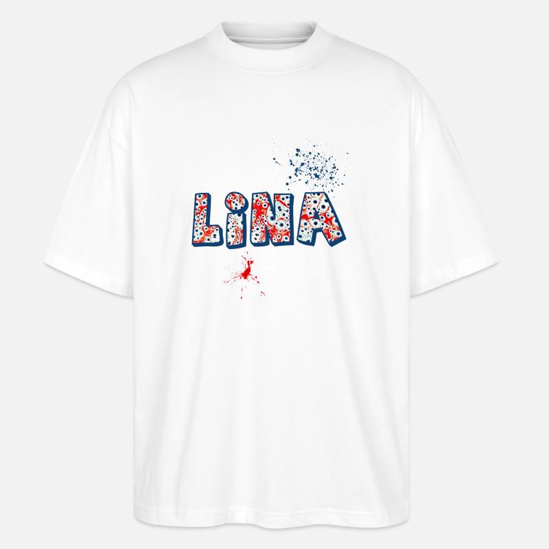 Lina E 260 - Stanley/Stella Oversized Unisex Organic T-shirt Blaster 2.0 - white