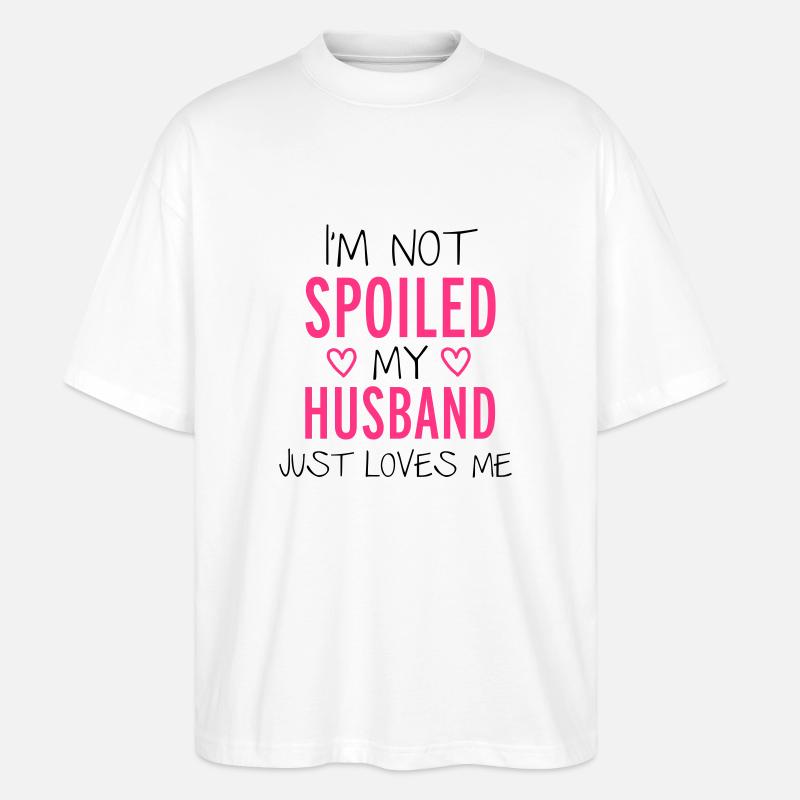 Spoiled - Stanley/Stella Oversized Unisex Bio T-Shirt Blaster 2.0 - Weiß