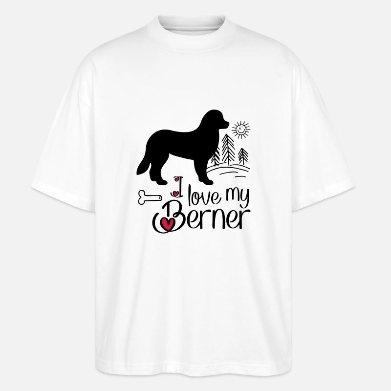 Berner - Stanley/Stella Oversized Unisex Bio T-Shirt Blaster 2.0 - Weiß