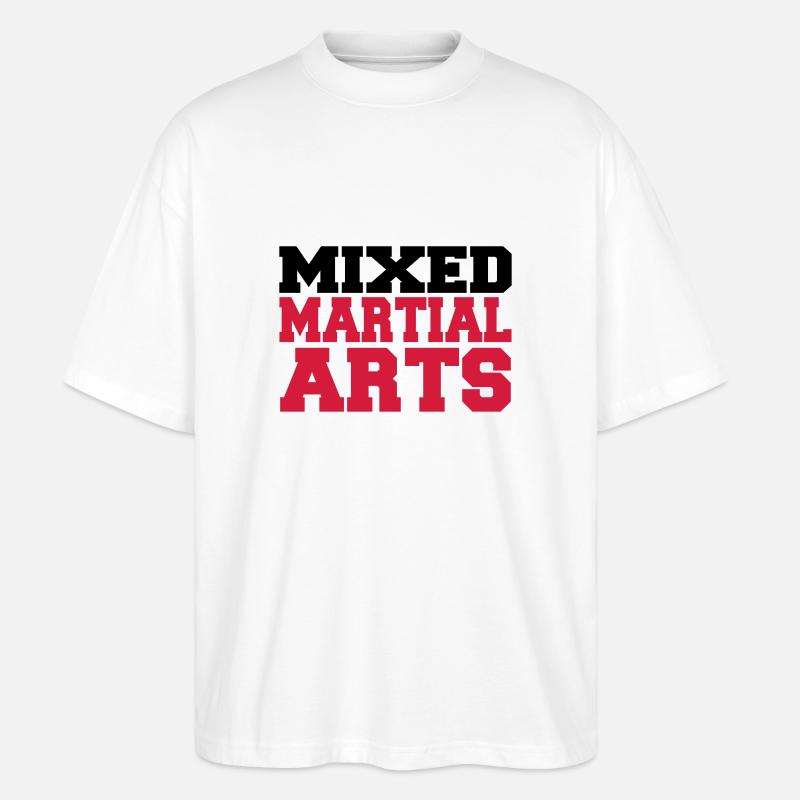 Mixed Martial Arts - T-shirt bio Blaster 2.0 coupe oversize Stanley/Stella Unisexe - blanc