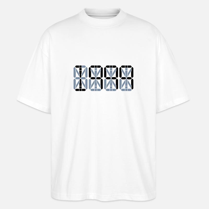 1999 - Stanley/Stella Oversized Unisex Bio T-Shirt Blaster 2.0 - Weiß