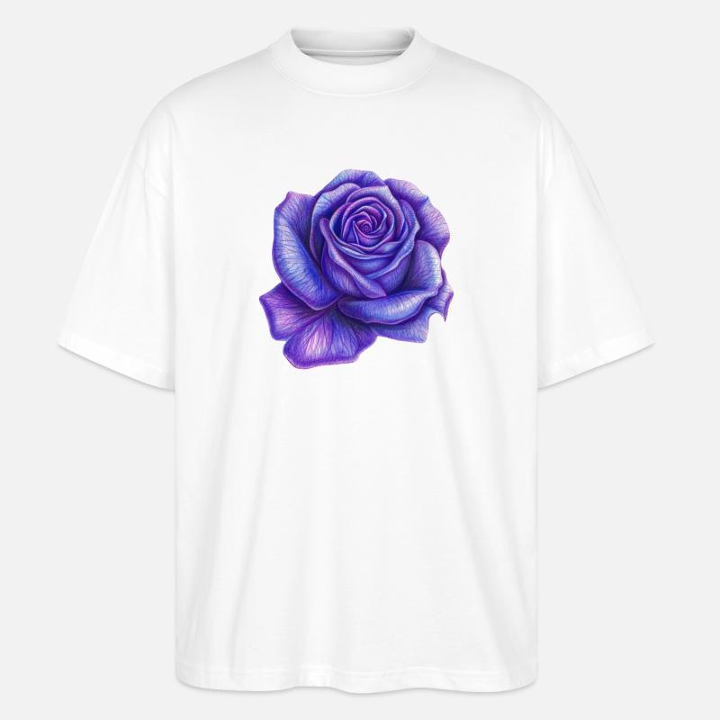 Lila Rose - Stanley/Stella Oversized Unisex Bio T-Shirt Blaster 2.0 - Weiß