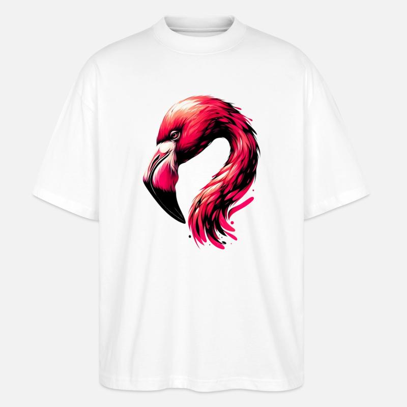 Flamant - T-shirt bio Blaster 2.0 coupe oversize Stanley/Stella Unisexe - blanc