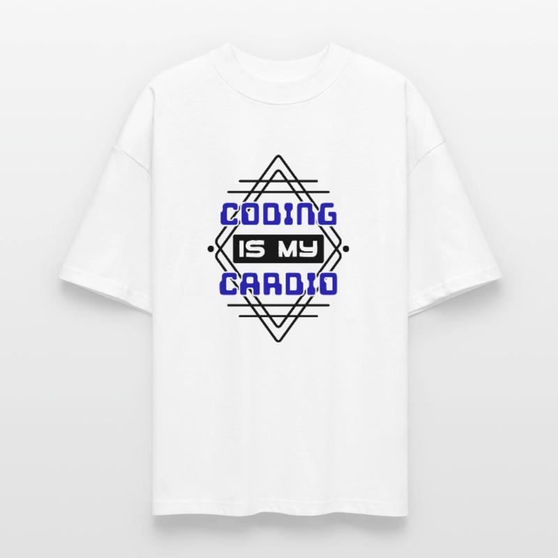 Cool Saying Développeur Coden Programmeur Code T-shirt bio Blaster 2.0 coupe oversize Stanley/Stella Unisexe