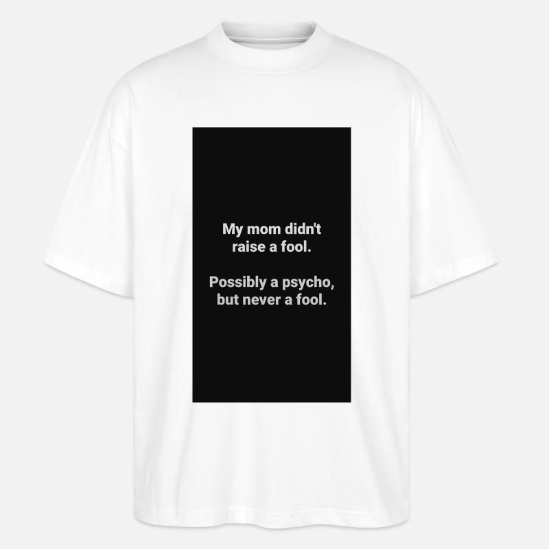 Psycko - T-shirt bio Blaster 2.0 coupe oversize Stanley/Stella Unisexe - blanc