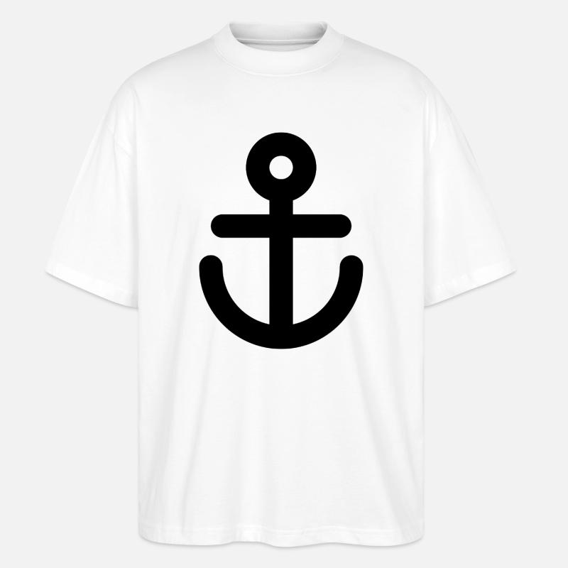 Sail - Stanley/Stella Oversized Unisex Organic T-shirt Blaster 2.0 - white