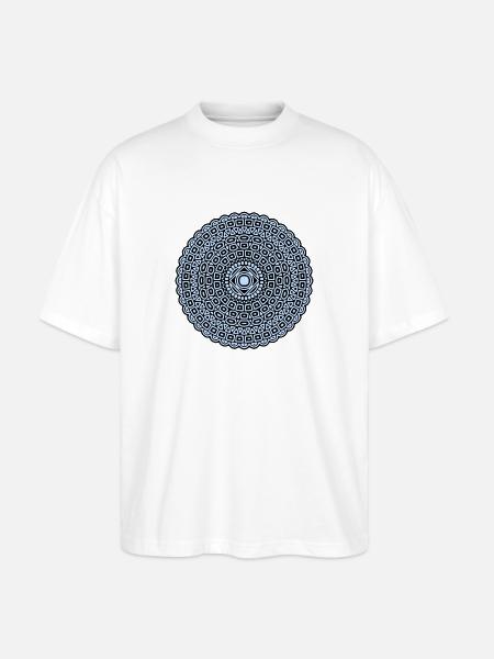 RF323BLUEUK - Stanley/Stella Oversized Unisex Organic T-shirt Blaster 2.0 - white