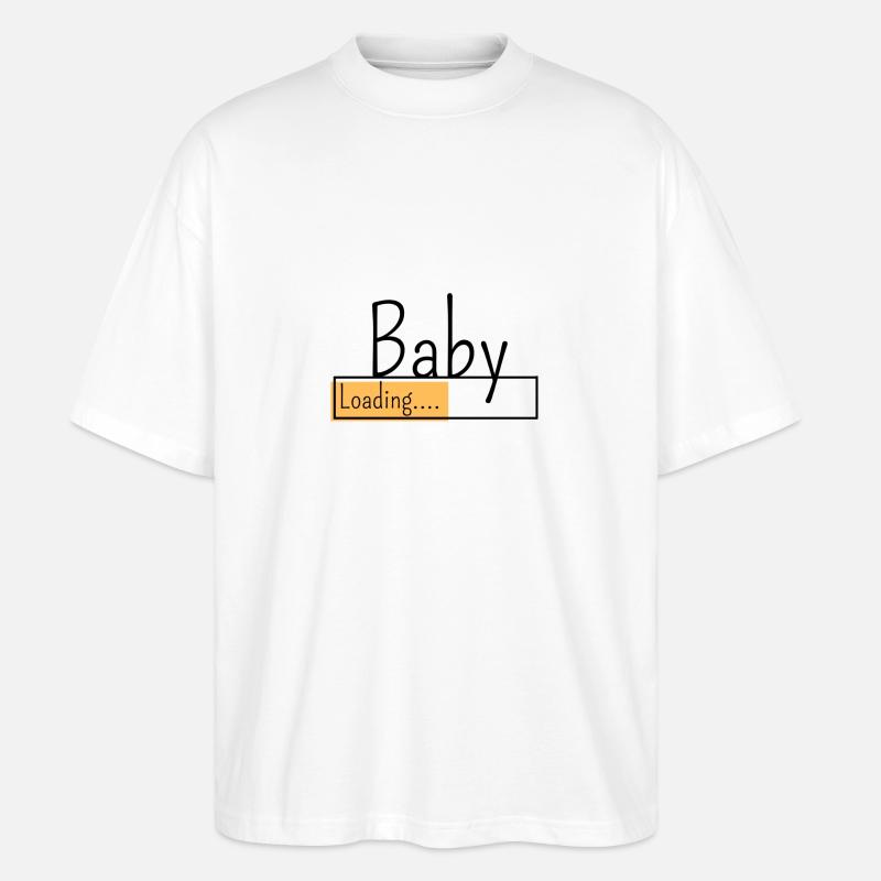 Baby loading... - Stanley/Stella Oversized Unisex Bio T-Shirt Blaster 2.0 - Weiß