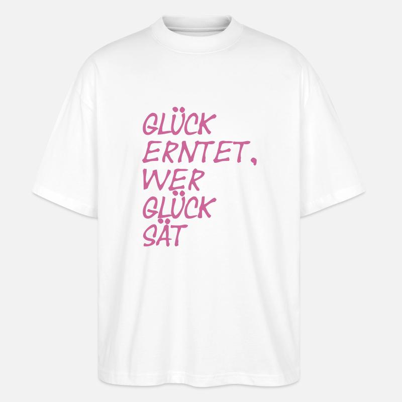 Bonheur - T-shirt bio Blaster 2.0 coupe oversize Stanley/Stella Unisexe - blanc