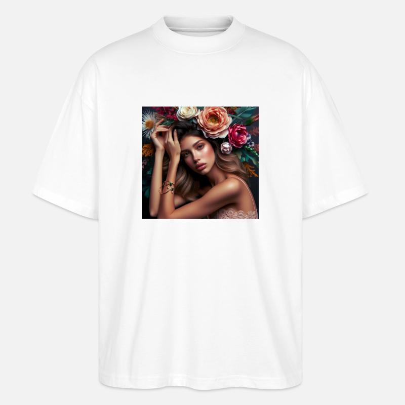 Ruhend. - Stanley/Stella Oversized Unisex Bio T-Shirt Blaster 2.0 - Weiß