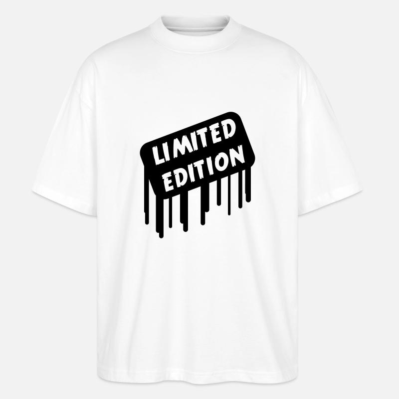 limited_edition_1 - Stanley/Stella Oversized Unisex Bio T-Shirt Blaster 2.0 - Weiß