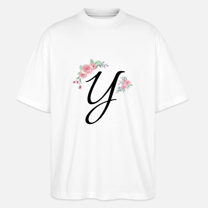 Brief und Blumen - Stanley/Stella Oversized Unisex Bio T-Shirt Blaster 2.0 - Weiß