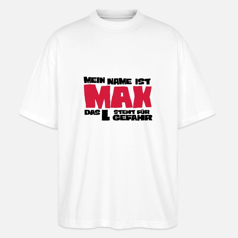 max - T-shirt bio Blaster 2.0 coupe oversize Stanley/Stella Unisexe - blanc