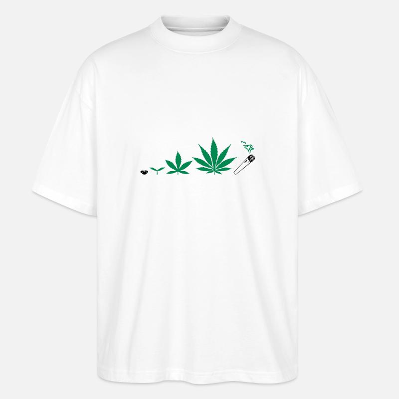 Cannabis development - T-shirt bio Blaster 2.0 coupe oversize Stanley/Stella Unisexe - blanc