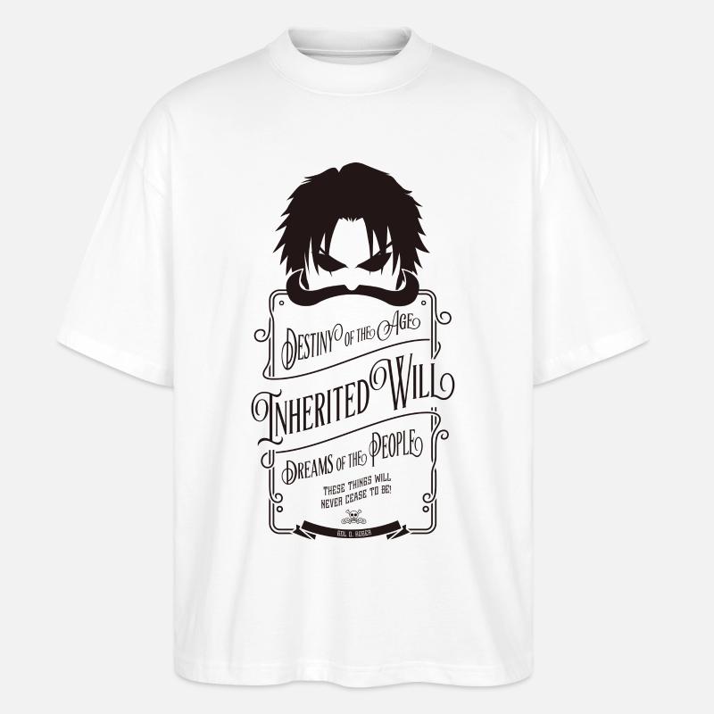 Gol D. Roger - T-shirt bio Blaster 2.0 coupe oversize Stanley/Stella Unisexe - blanc