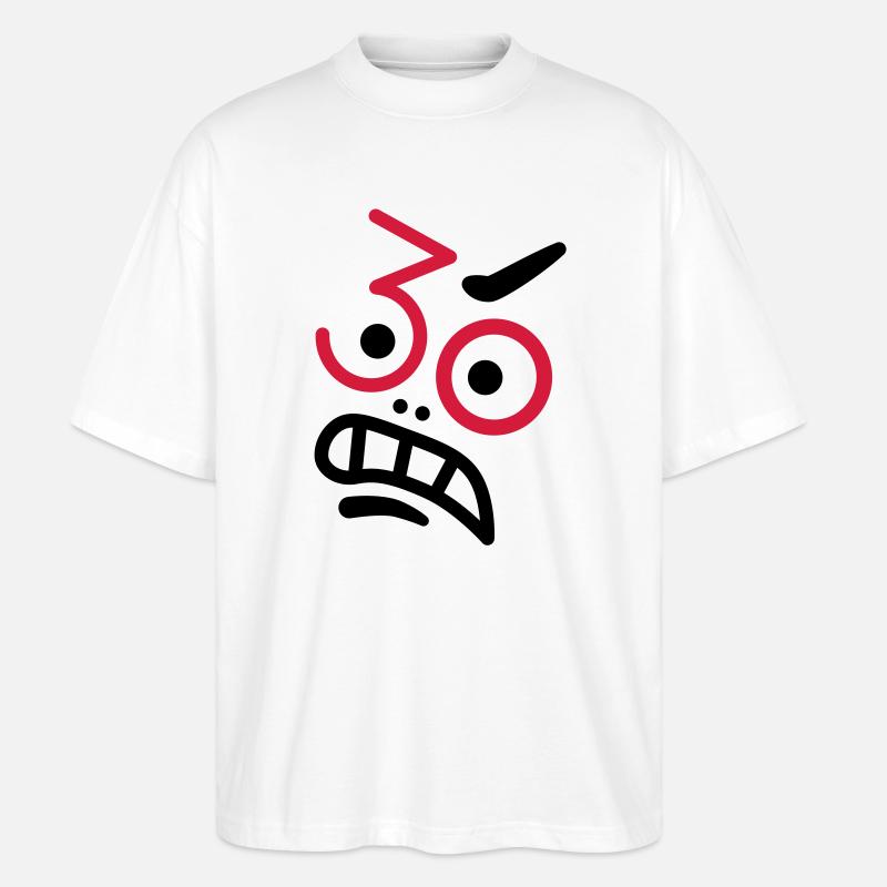 Ups, 30 Jahre ! - Stanley/Stella Oversized Unisex Bio T-Shirt Blaster 2.0 - Weiß