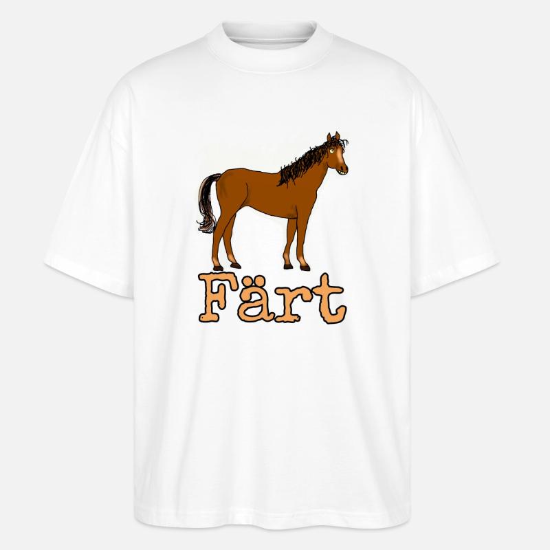 Färt - Stanley/Stella Oversized Unisex Bio T-Shirt Blaster 2.0 - Weiß