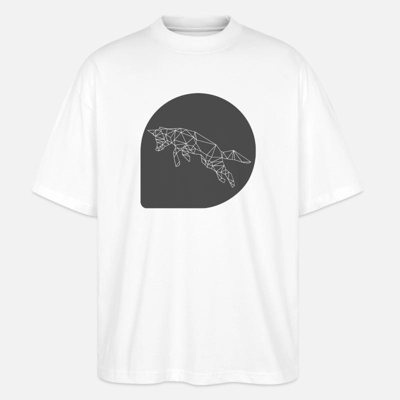 Fox - Stanley/Stella Oversized Unisex Bio T-Shirt Blaster 2.0 - Weiß