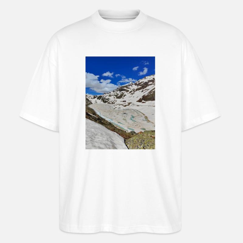 Lac Blanc Juni 2024 - Stanley/Stella Oversized Unisex Bio T-Shirt Blaster 2.0 - Weiß