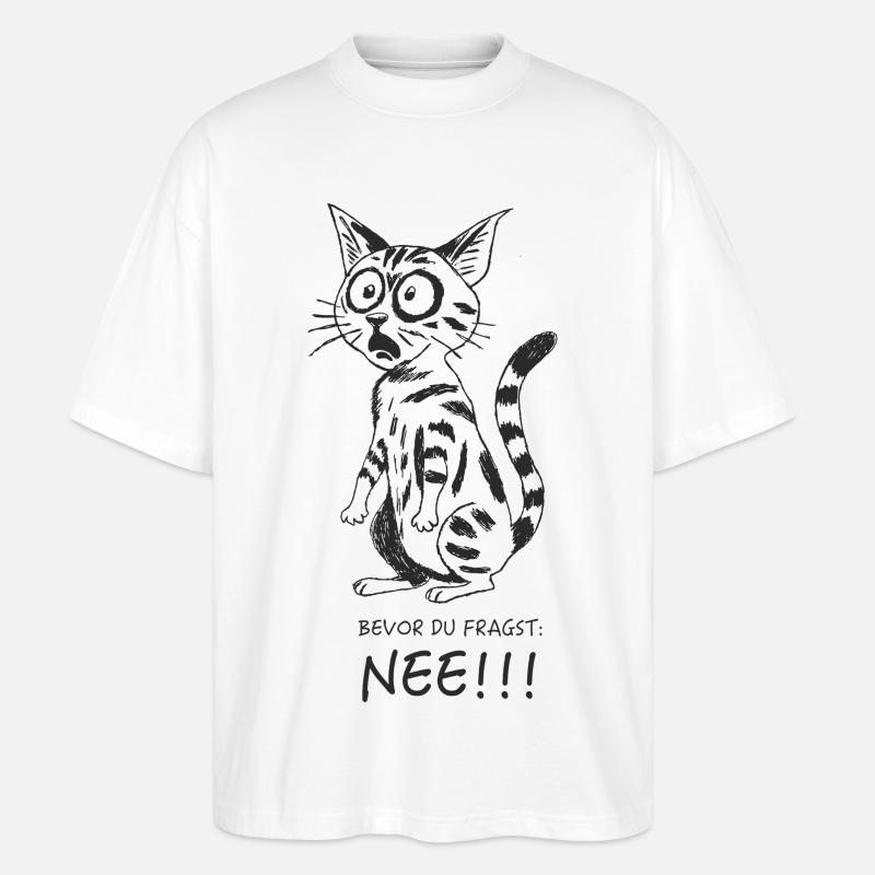 Avant que tu ne demandes. - T-shirt bio Blaster 2.0 coupe oversize Stanley/Stella Unisexe - blanc