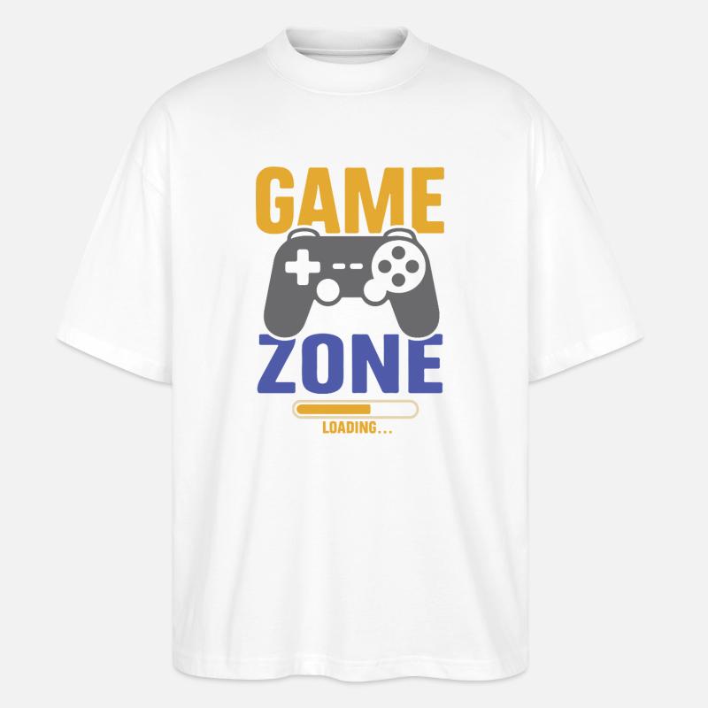 Game - Game Zone. Loading... - Stanley/Stella Oversized Unisex Organic T-shirt Blaster 2.0 - white
