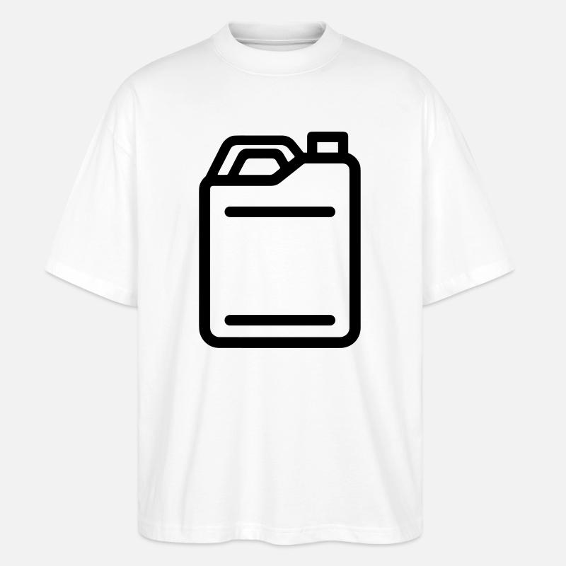Jerry Can - Stanley/Stella Oversized Unisex Bio T-Shirt Blaster 2.0 - Weiß