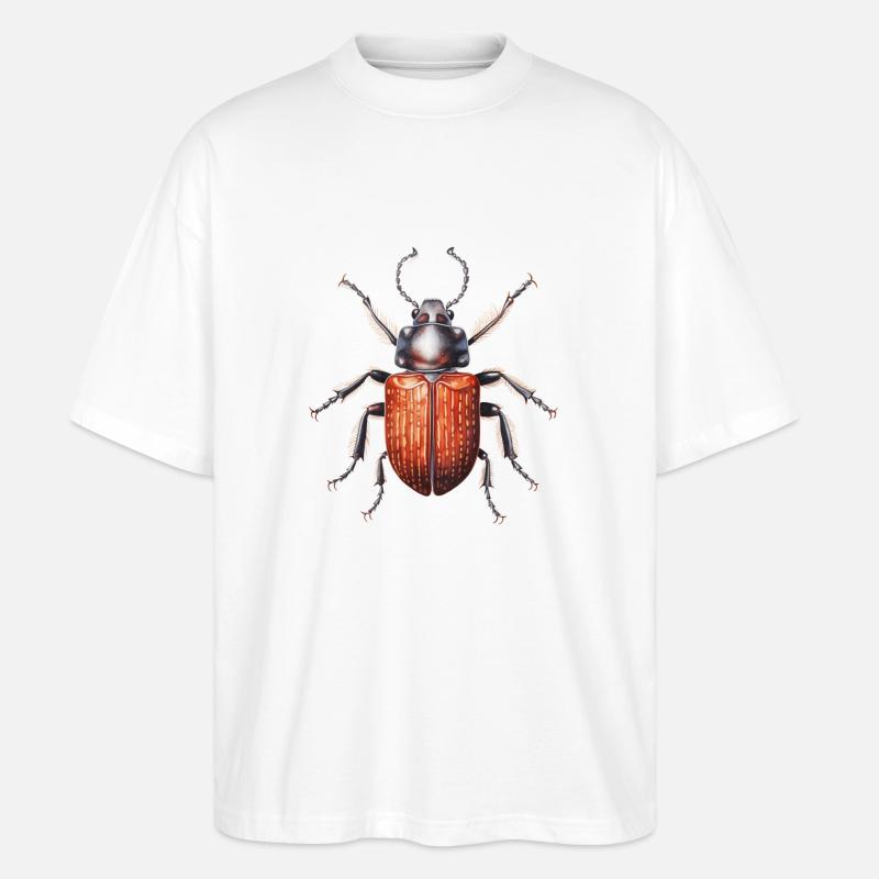Frühlings- - Stanley/Stella Oversized Unisex Bio T-Shirt Blaster 2.0 - Weiß