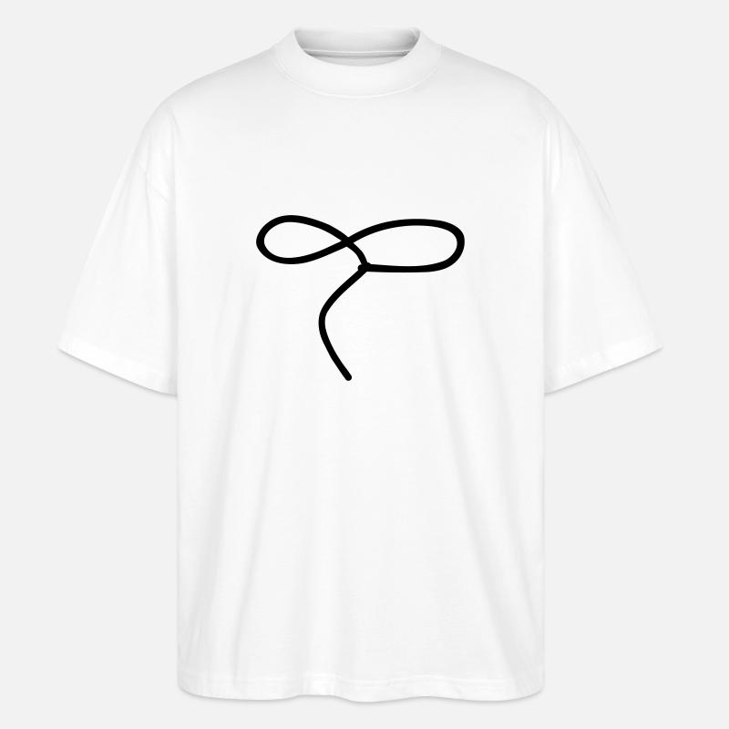 Lasso - Stanley/Stella Oversized Unisex Bio T-Shirt Blaster 2.0 - Weiß