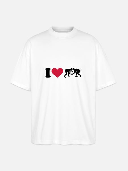 Ringen - Stanley/Stella Oversized Unisex Bio T-Shirt Blaster 2.0 - Weiß