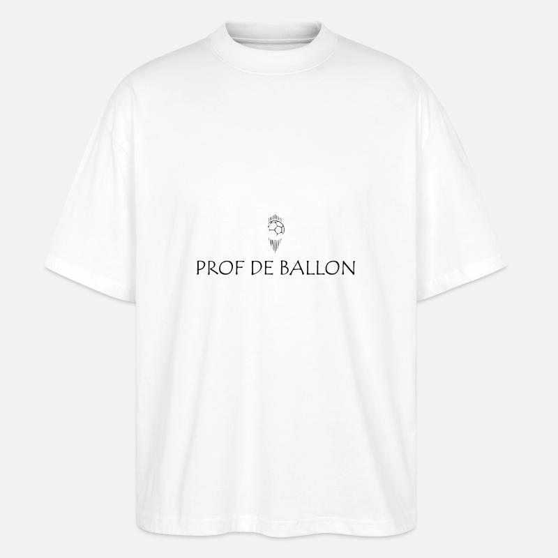 Ballon-Lehrer - Stanley/Stella Oversized Unisex Bio T-Shirt Blaster 2.0 - Weiß