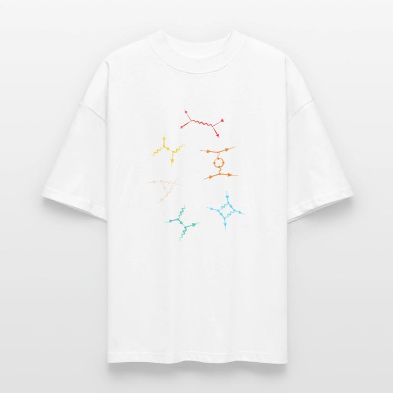 Quantum Physics Quantum Physics Quantum Leap Stanley/Stella Oversized Unisex Organic T-shirt Blaster 2.0