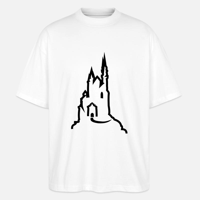 Schlösser - Stanley/Stella Oversized Unisex Bio T-Shirt Blaster 2.0 - Weiß