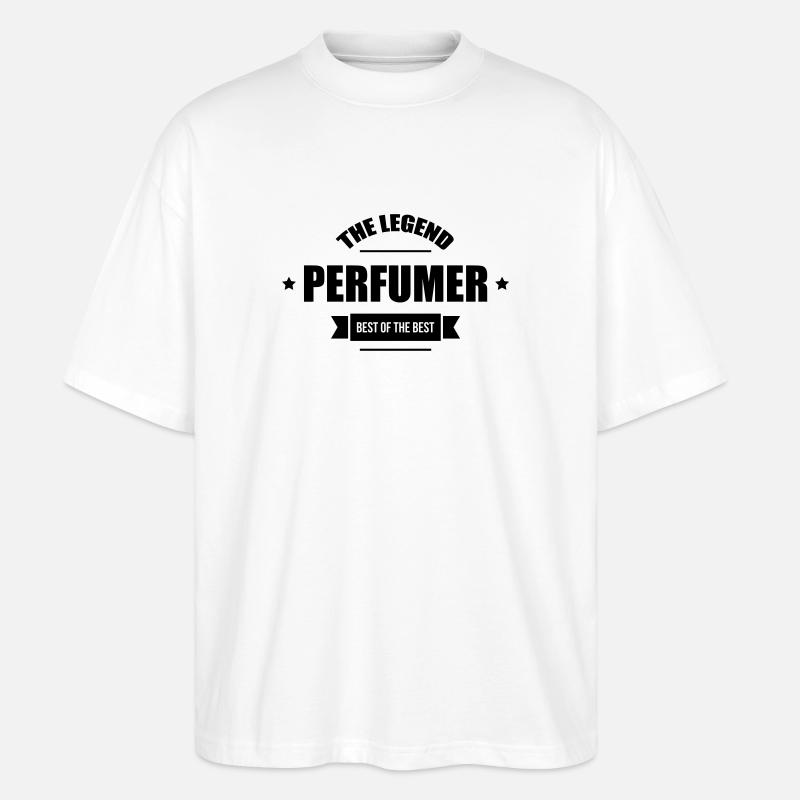Parfum / Parfumeur / Parfumerie / Perfumer - T-shirt bio Blaster 2.0 coupe oversize Stanley/Stella Unisexe - blanc