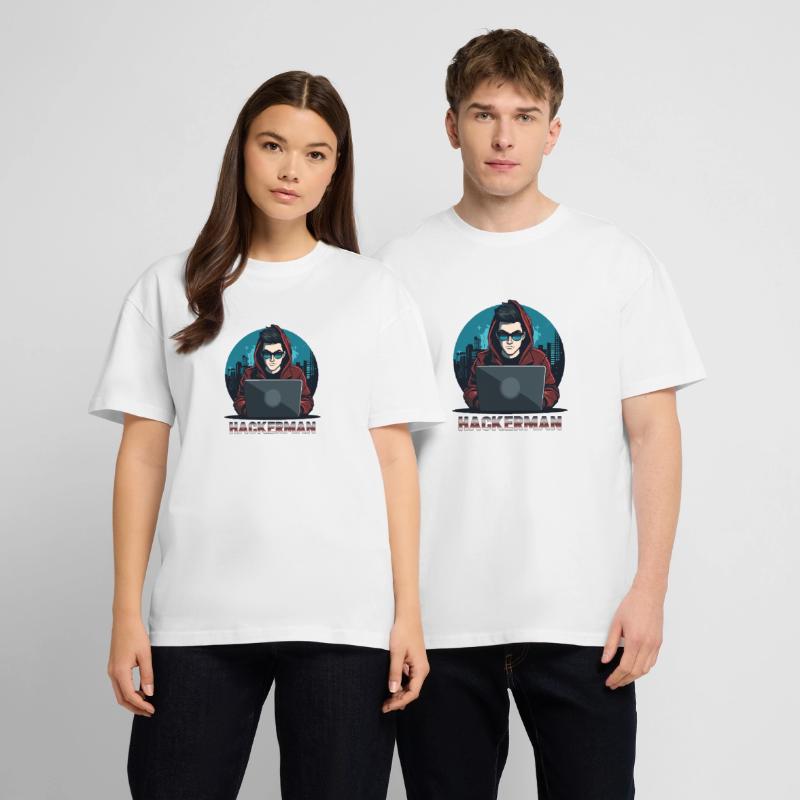 Cool Hacker Codage Spécialiste de l’informatique Hackerman T-shirt bio Blaster 2.0 coupe oversize Stanley/Stella Unisexe