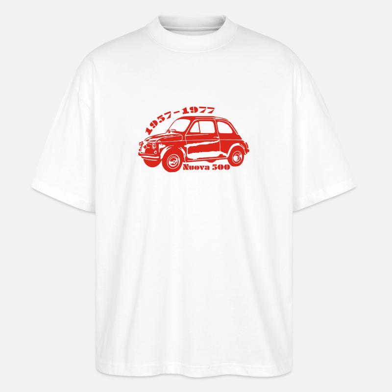 500 Nuova - Stanley/Stella Oversized Unisex Bio T-Shirt Blaster 2.0 - Weiß