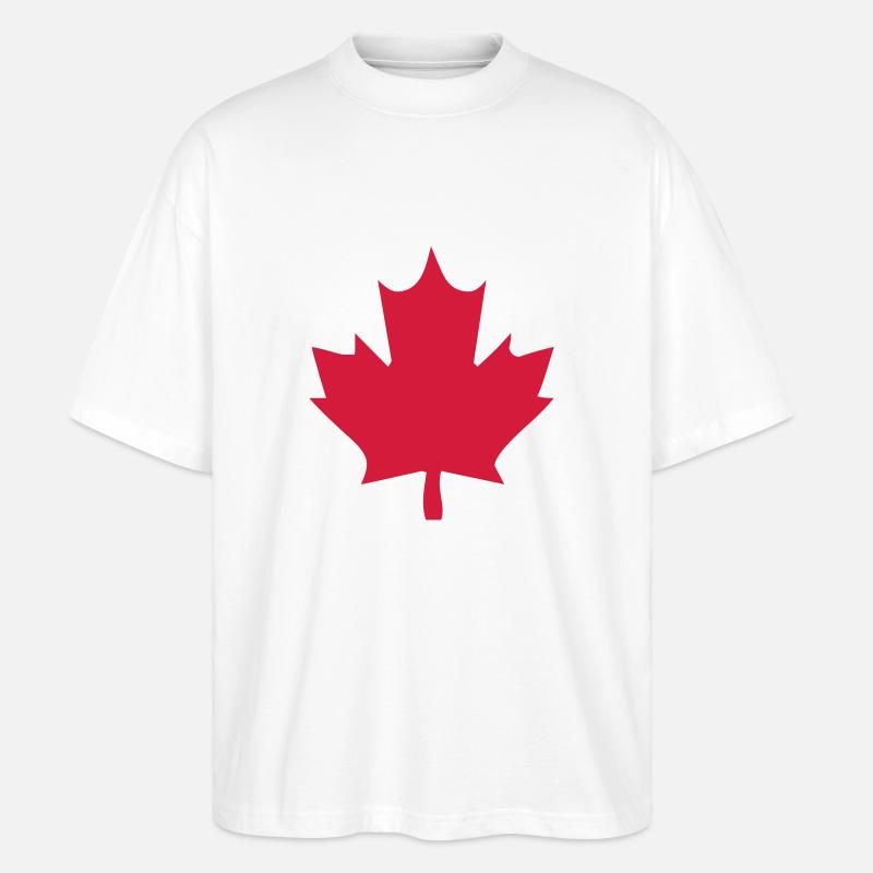canadablatt - Stanley/Stella Oversized Unisex Bio T-Shirt Blaster 2.0 - Weiß