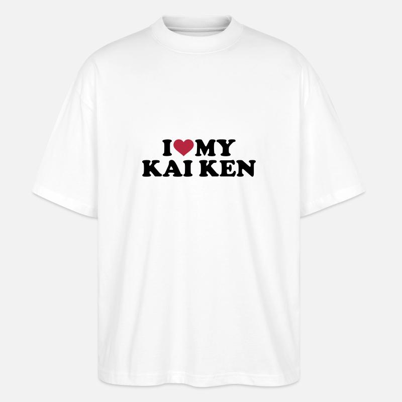 Kai Ken - Stanley/Stella Oversized Unisex Bio T-Shirt Blaster 2.0 - Weiß