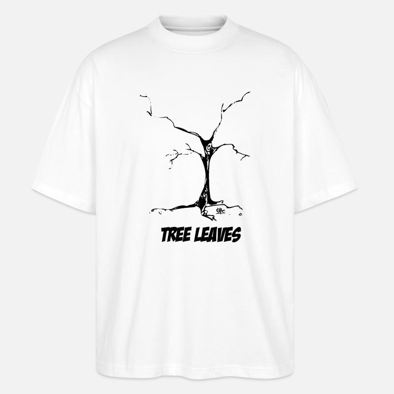 Tree - Stanley/Stella Oversized Unisex Bio T-Shirt Blaster 2.0 - Weiß