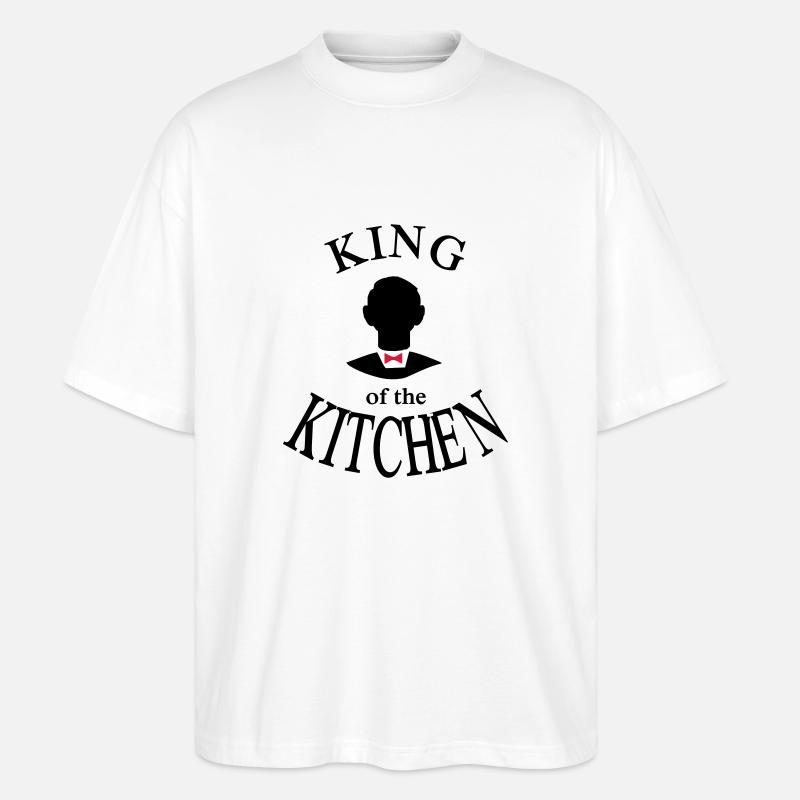 Küchenchef - Stanley/Stella Oversized Unisex Bio T-Shirt Blaster 2.0 - Weiß