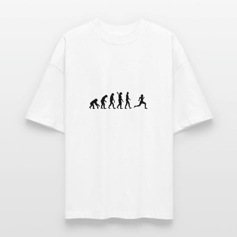Evolution runner runner jogging b Stanley/Stella Oversized Unisex Organic T-shirt Blaster 2.0