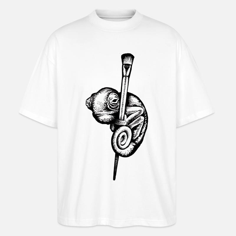 Kami-kaaze-Chami - Stanley/Stella Oversized Unisex Bio T-Shirt Blaster 2.0 - Weiß