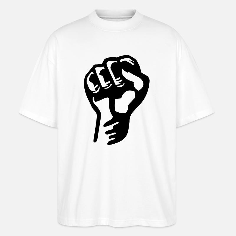 Faust - Stanley/Stella Oversized Unisex Bio T-Shirt Blaster 2.0 - Weiß