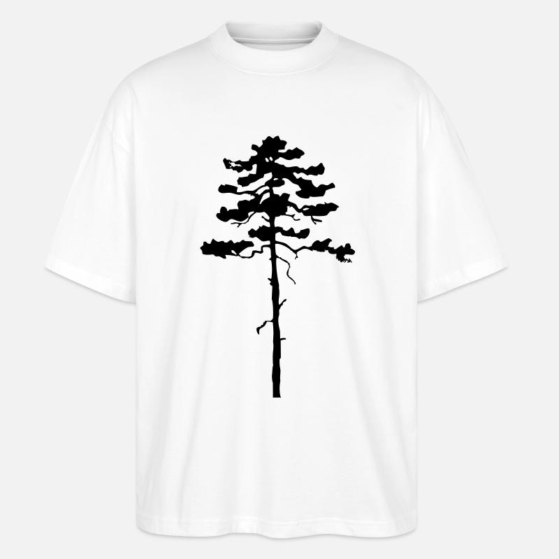 Tree Pine - T-shirt bio Blaster 2.0 coupe oversize Stanley/Stella Unisexe - blanc