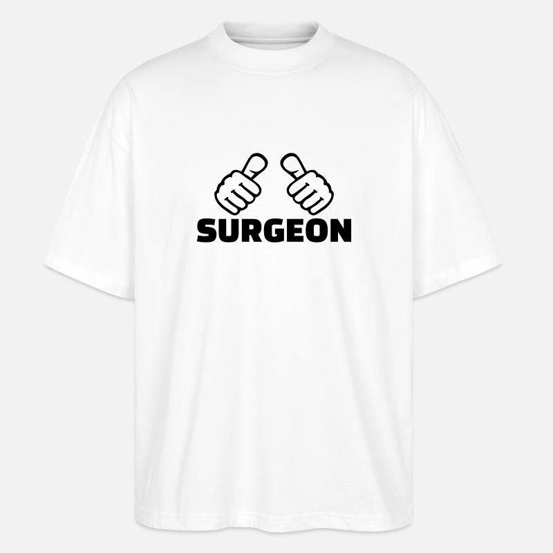 Surgeon - Stanley/Stella Oversized Unisex Organic T-shirt Blaster 2.0 - white