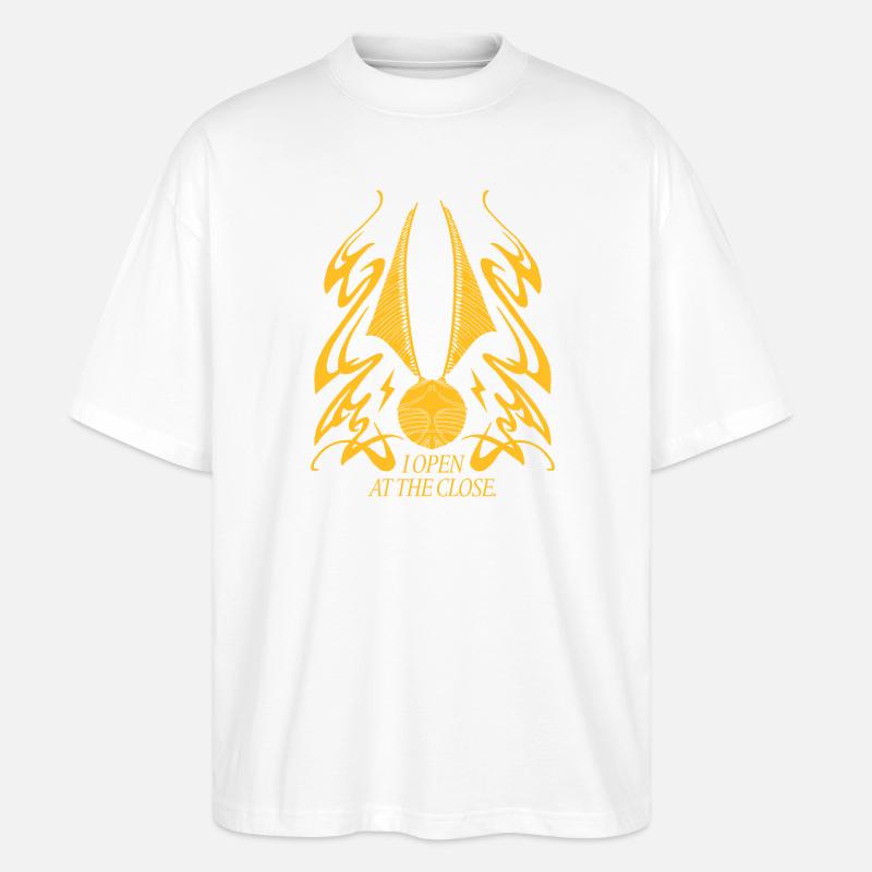 Harry Potter Vif D'Or I Open At The Close - T-shirt bio Blaster 2.0 coupe oversize Stanley/Stella Unisexe - blanc